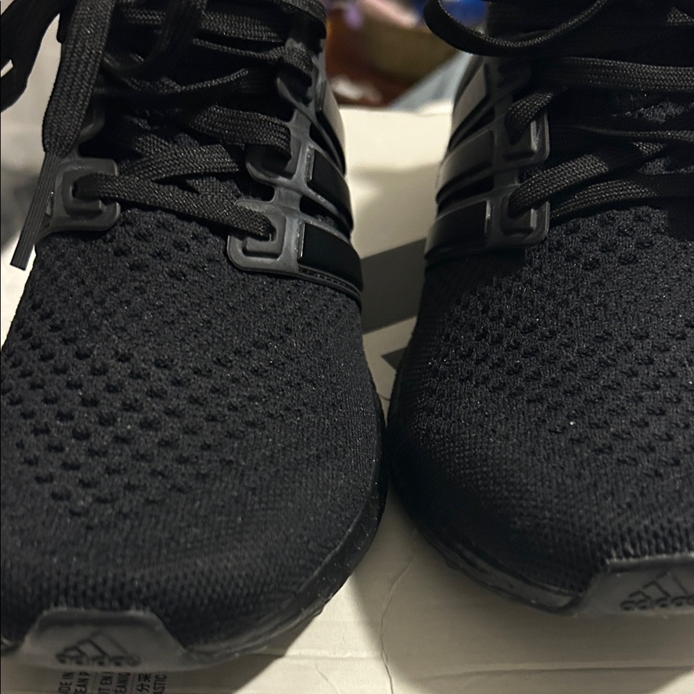 Adidas Women's Black Sneakers - Picture 7 of 9
